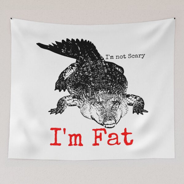 Item preview, I'm not Scary I'm Fat designed and sold by korn2475.