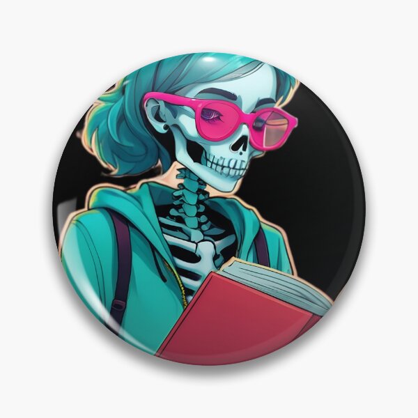 Item preview, Preppy Nerd Skeleton designed and sold by PlanetMarker.