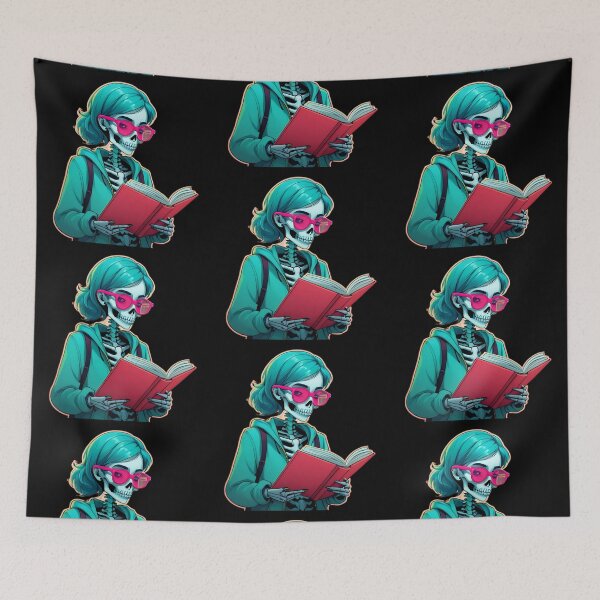 Item preview, Preppy Nerd Skeleton designed and sold by PlanetMarker.