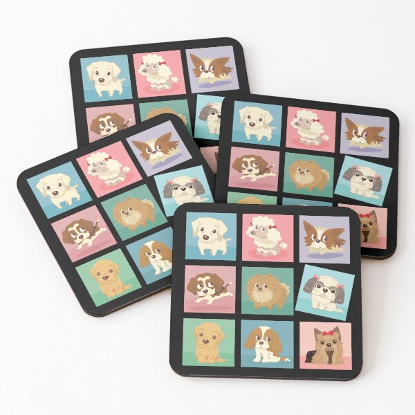 Item preview, Many poses of puppies designed and sold by Toru Sanogawa.