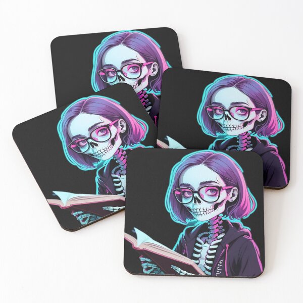 Item preview, Preppy Nerd Skeleton designed and sold by PlanetMarker.