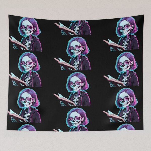 Item preview, Preppy Nerd Skeleton designed and sold by PlanetMarker.