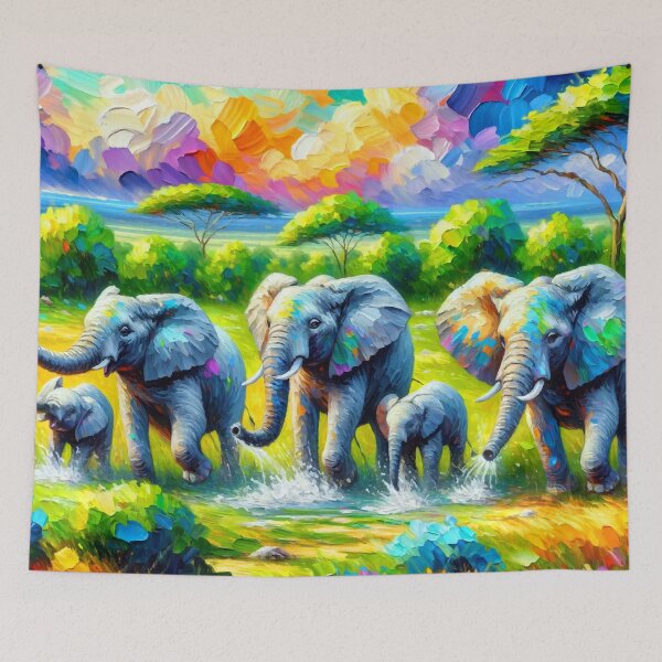 Item preview, Elephant Family 4 designed and sold by ChrisButler.
