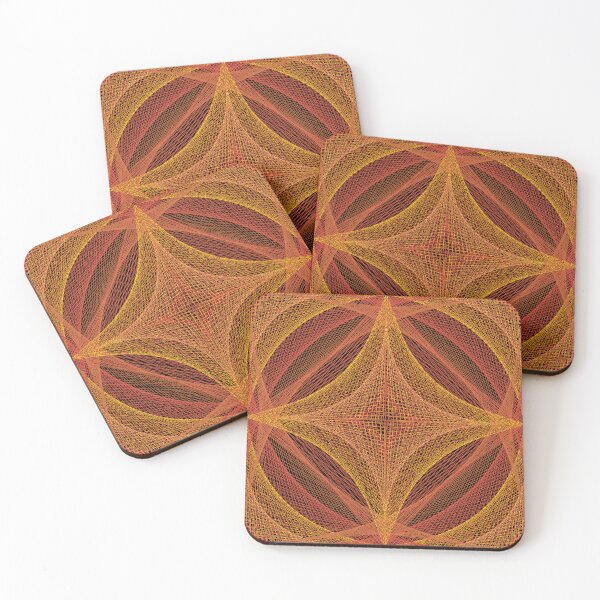 Item preview, Rectangular Pattern #4 Morph C [16104-Oranges-BB] designed and sold by LottMultimedia.