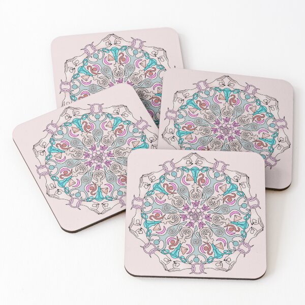 Item preview, Feminist Mandala designed and sold by Unhinged Heather.