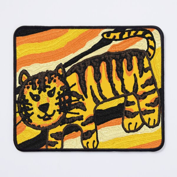 Item preview, tigers, vintage tigers  patterns, oil painting designed and sold by zzzozzo.