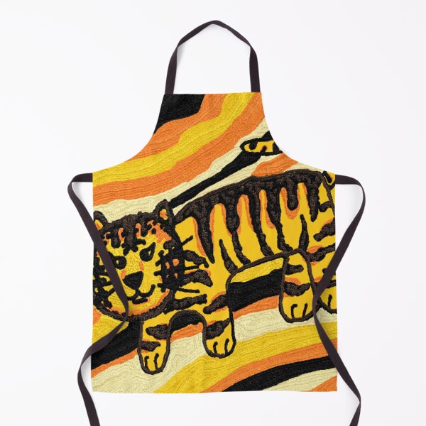 Item preview, tigers, vintage tigers patterns, oil painting designed and sold by zzzozzo.
