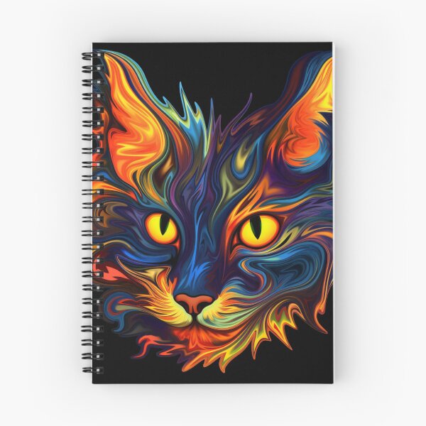 Item preview, Bicolor Cat - Cute Cat Lover Art designed and sold by Fantasy Masterpiece.
