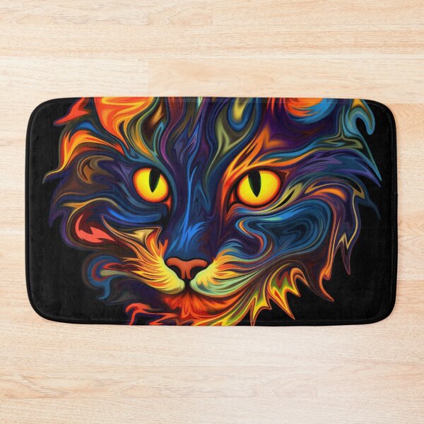 Item preview, Bicolor Cat - Cute Cat Lover Art designed and sold by Fantasy Masterpiece.