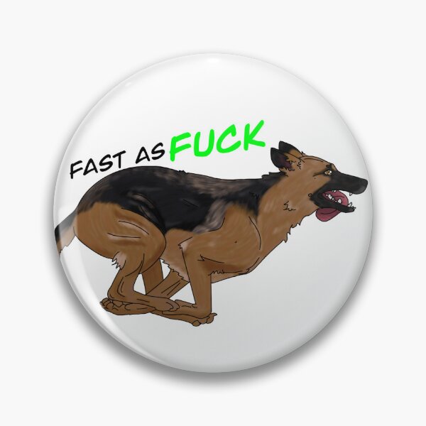 Item preview, Fast AF GSD designed and sold by harmopiavu.
