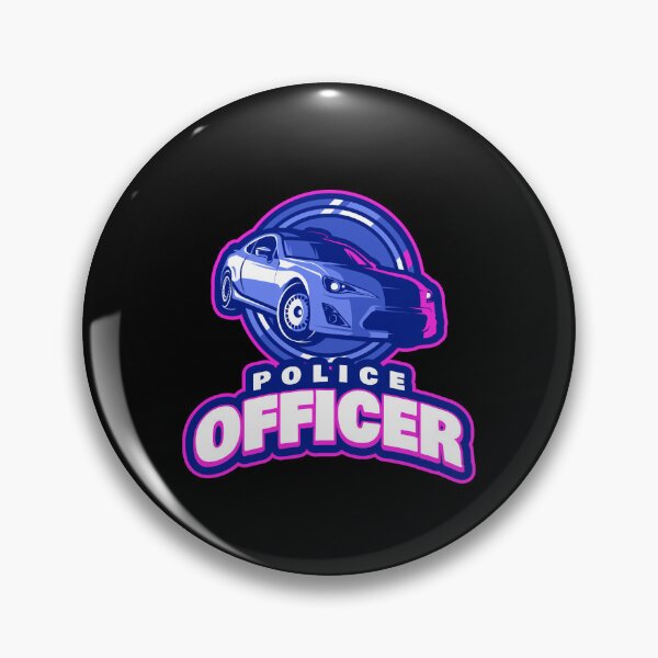 Item preview, Police Officer Design with Cool Car designed and sold by PRIVARSHU.