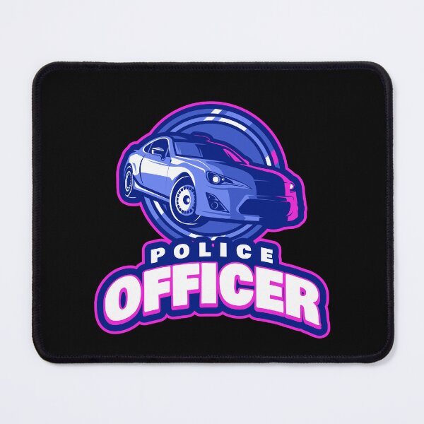 Item preview, Police Officer Design with Cool Car designed and sold by PRIVARSHU.