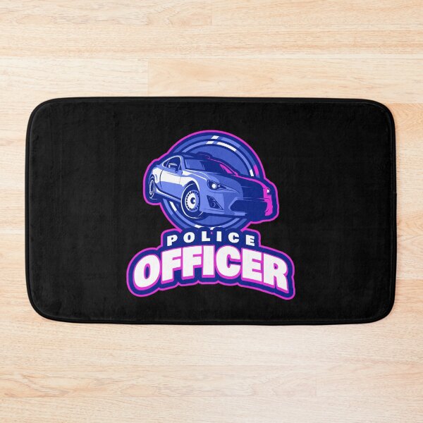 Item preview, Police Officer Design with Cool Car designed and sold by PRIVARSHU.