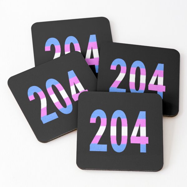 Item preview, 204 Manitoba Area Code Trans  designed and sold by BackgroundPixel.