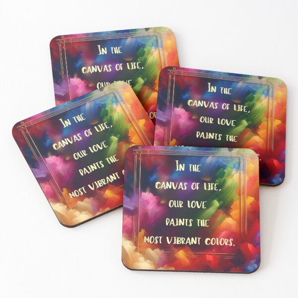 Item preview, Vibrant Love - Abstract Color Symphony designed and sold by SrijanaByAnu.