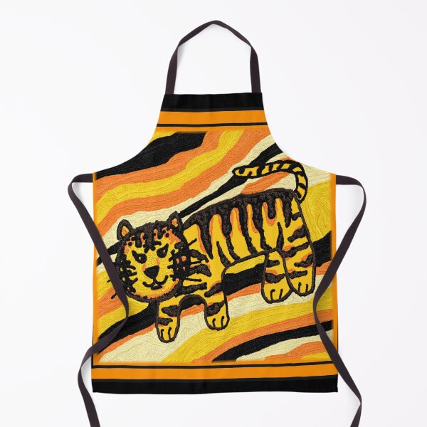 Item preview, tigers, vintage tigers patterns, oil painting designed and sold by zzzozzo.