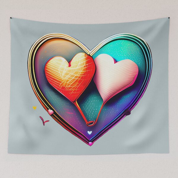 Item preview, Vibrant hearts of love designed and sold by Astralia.