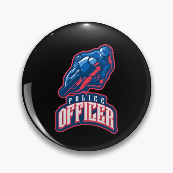 Item preview, Police Officer Design with Motorcycle designed and sold by PRIVARSHU.