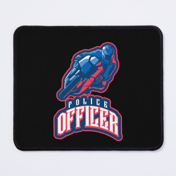 Item preview, Police Officer Design with Motorcycle designed and sold by PRIVARSHU.
