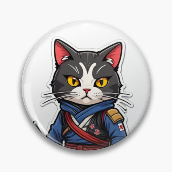 Item preview, Cool cat assassin Japan designed and sold by KorArtStudio.
