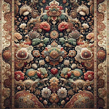 Artwork thumbnail, Turkish Rug by PinUpPizzazz