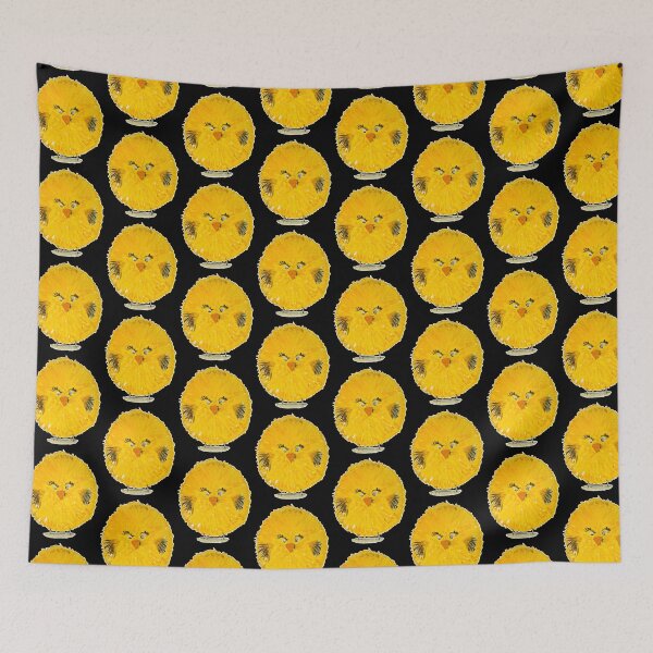 Item preview, Fluffy Yellow Baby Chicken  designed and sold by hannaHKyong.