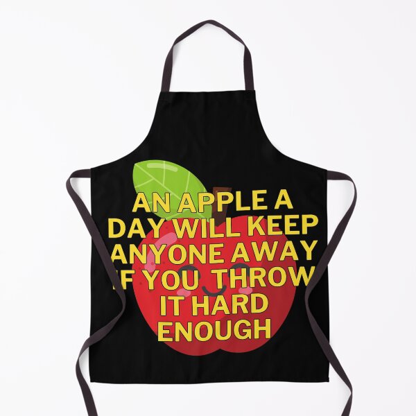Item preview, AN APPLE A DAY designed and sold by BootsNCatsStore.