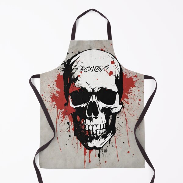 Item preview, Red Splatter Skull Artwork designed and sold by inkArtistryfine.