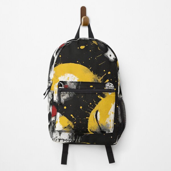Item preview, Vibrant Skull Splatter Artwork designed and sold by inkArtistryfine.