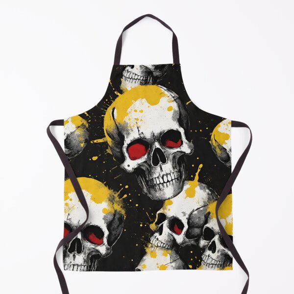 Item preview, Vibrant Skull Splatter Artwork designed and sold by inkArtistryfine.