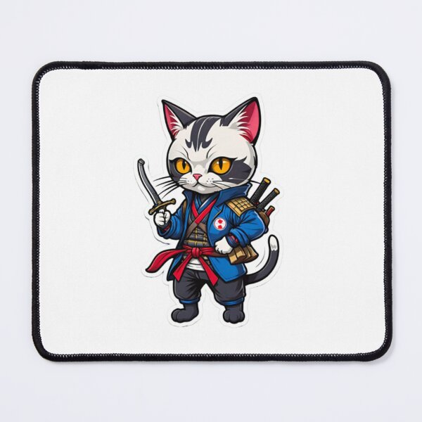 Item preview, Cat assassin Japan culture designed and sold by KorArtStudio.