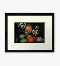 Vegetables Framed Print