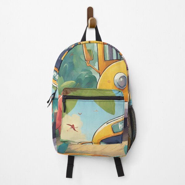 Item preview, Joyful Dinosaur School Bus Adventure designed and sold by inkArtistryfine.