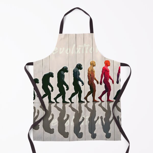 Item preview, Evolutionary March Canvas Art designed and sold by inkArtistryfine.