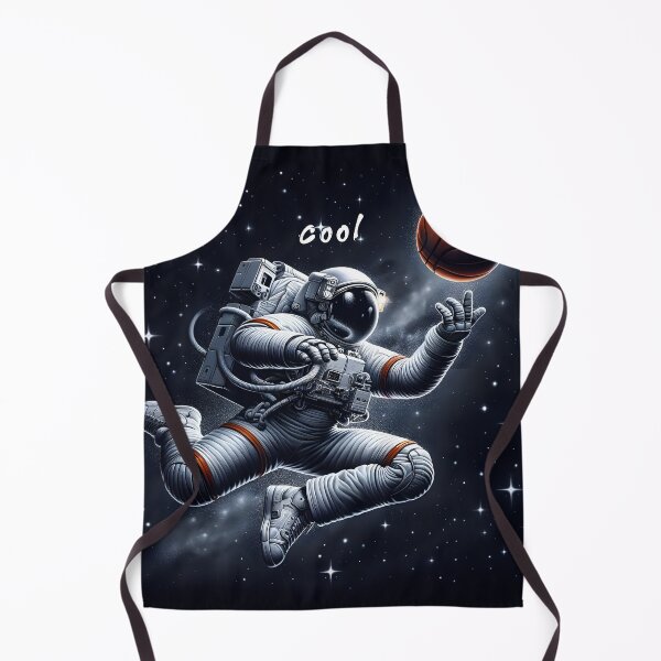 Item preview, Cosmic Basketball Astronaut Illustration designed and sold by inkArtistryfine.