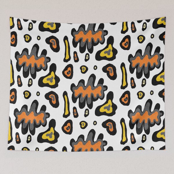 Item preview, tigers, vintage tigers  patterns, oil painting designed and sold by zzzozzo.