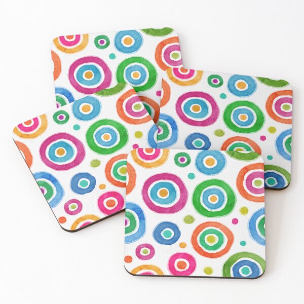 Item preview, Watercolour Circles - Multicolour designed and sold by PaisleyMcNoodle.