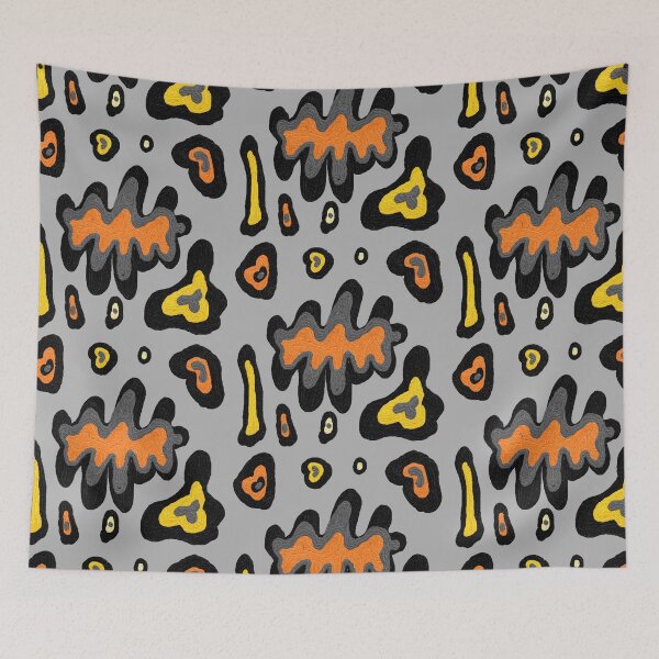 Item preview, tigers, vintage tigers  patterns, oil painting designed and sold by zzzozzo.