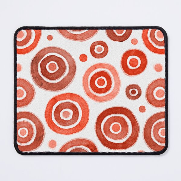 Item preview, Watercolour Circles - Red Earth designed and sold by PaisleyMcNoodle.
