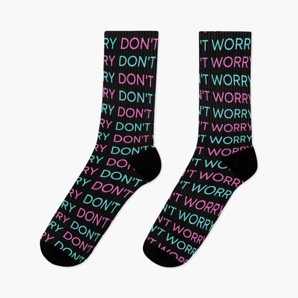 Item preview, DON'T WORRY designed and sold by BootsNCatsStore.
