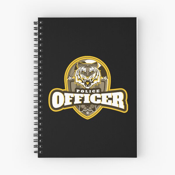 Item preview, Police Officer Design with Tiger designed and sold by PRIVARSHU.