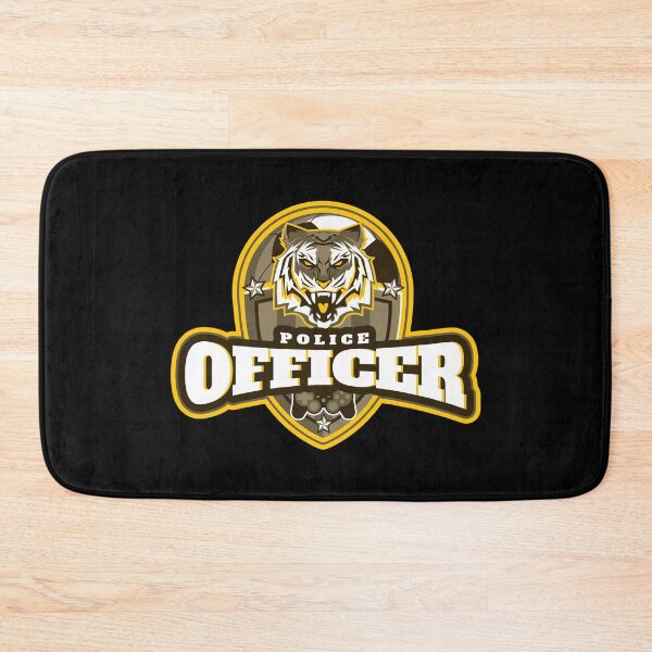Item preview, Police Officer Design with Tiger designed and sold by PRIVARSHU.