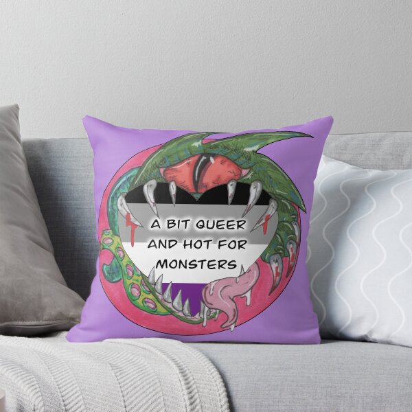 Item preview, Monster Pride - Asexual designed and sold by LetZoeSpoilYou.