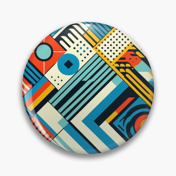 Item preview, Simple Colorful Abstract Pattern designed and sold by h-stra1.