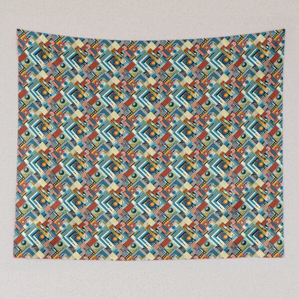 Item preview, Simple Colorful Abstract Pattern designed and sold by h-stra1.