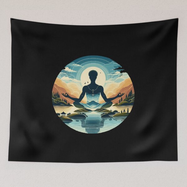 Item preview, Mindful Meditation designed and sold by HeadTurningArt.