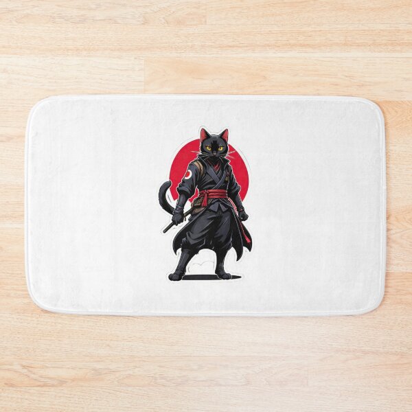 Item preview, Black Cat assassin Japan culture designed and sold by KorArtStudio.