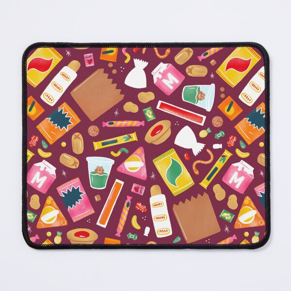 Artikelvorschau, Old School Tuck Shop Snacks | Kastanienbraun entworfen und verkauft von makemerriness.