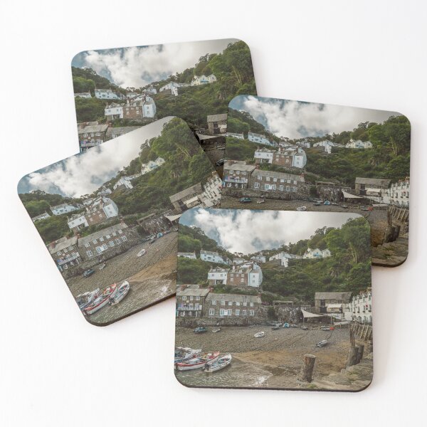 Item preview, View over Clovelly in Devon - photo designed and sold by CineWanderlust.