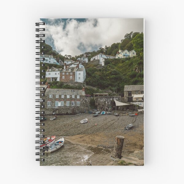 Item preview, View over Clovelly in Devon - photo designed and sold by CineWanderlust.